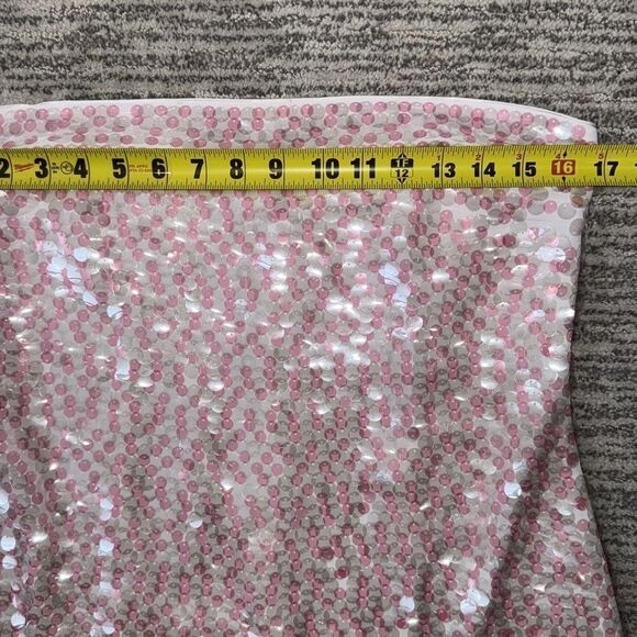 NWT Susana Monaco Dot Sequin Tube Dress Ballet Slipper Revolve XL - Picture 7 of 12